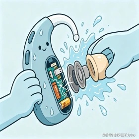 【大连助听器总部】注意防潮0411-84338707  